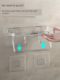 Soap box soap storage rack for household use without punching wall-mounted high-end bathroom wall storage rack box