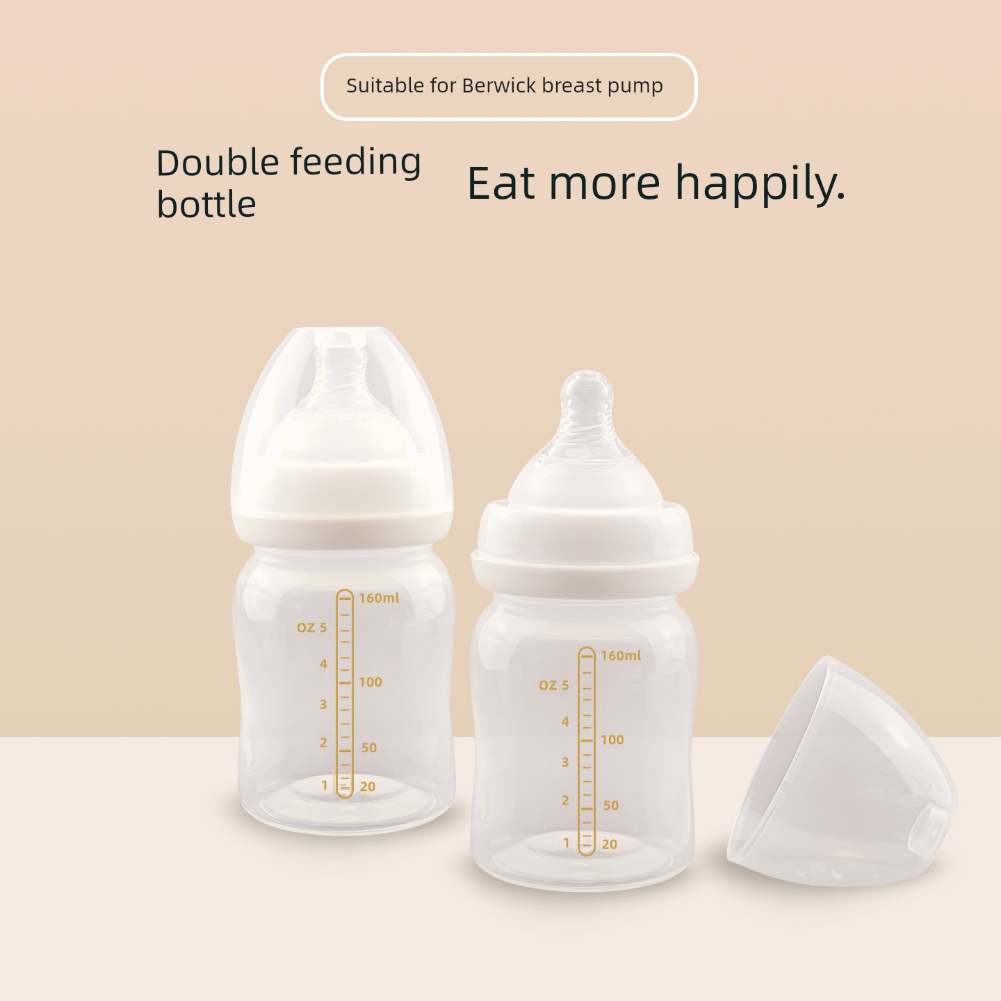 Suitable for Spectra Berwick Breast Pump Accessory Pack Upgrade Accessory Set Breast Pump Bilateral Accessories *2 Sets — 4