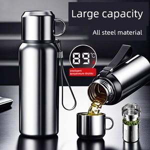 Japanese Imported 2026 New Model 316 Stainless Steel Thermos Cup for Men, Large Capacity, Portable Outdoor High-End Wate