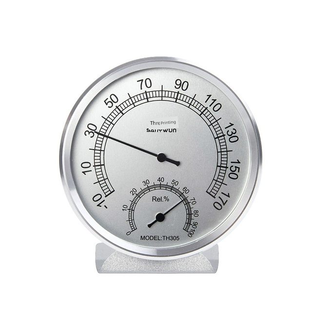 Sanyin Precision Commercial Fermentation Temperature and Humidity Meter Household High Temperature Baking Oven Thermometer Industrial Metal Hygrometer