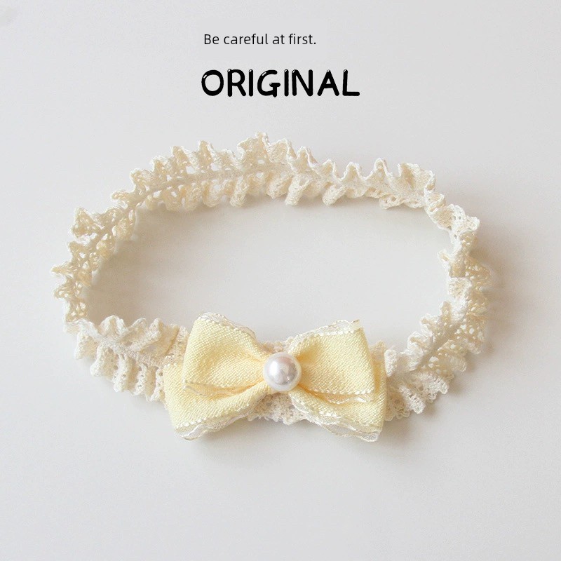 Baby Girl Princess Hair Band Infant Full Moon Bows — 5