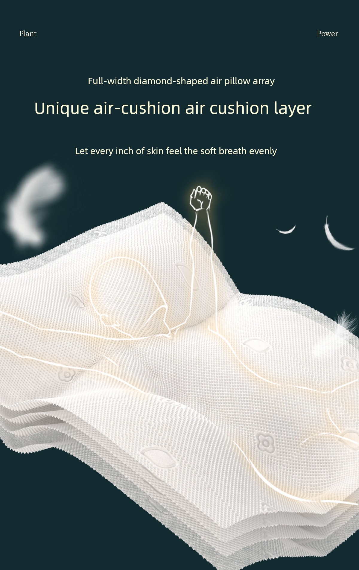 Plant-Based Large Pack of Tissue Paper, Air Cushion Tissue, Baby Napkins, Thickened Toilet Paper, Whole Box Economical Pack, Household Facial Tissue — 9