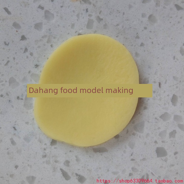 Simulated Potato Slice Model, Simulated Potato Cutting Model, Simulated Model Props, Photo Props Model