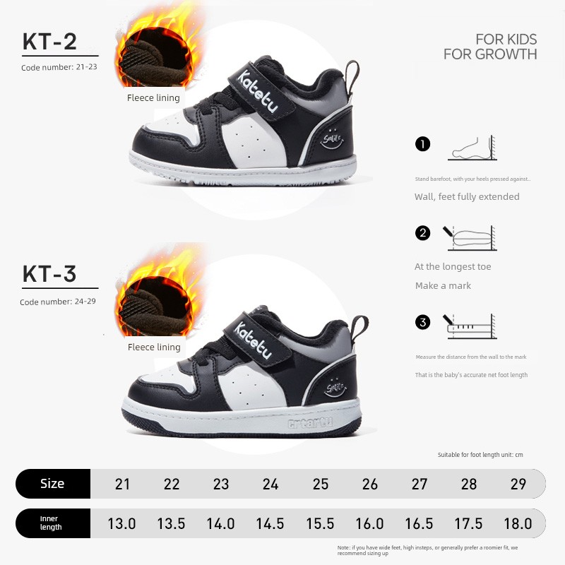 Fall Crtartu Boys and Girls Non Slip Baby Sneakers — 1
