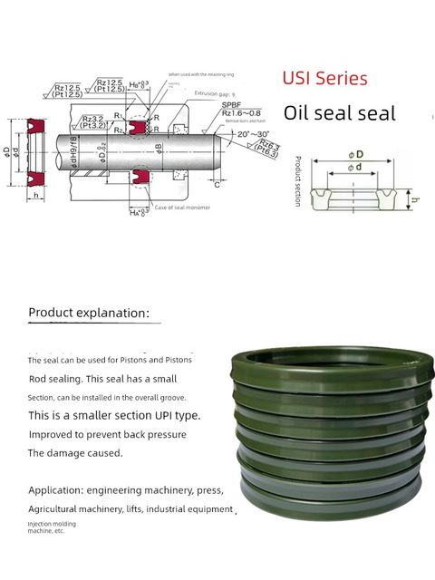 Original imported Japanese NOK oil seal USI small sealing ring 36*46 38*48 40*50 45*55/56*6/7