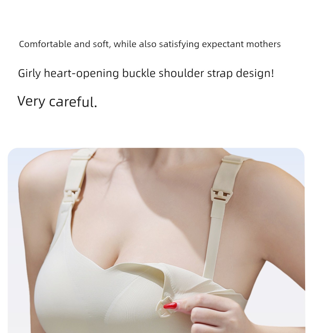 Urban Beauty Anti-Gravity Maternity Nursing Bra, Special for Pregnancy and Postpartum, Push-Up Anti-Sagging Nursing Bra, Large Size — 5