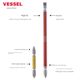 VESSEL batch head imported from Japan Weiwei Cross extended electric wind batch head strong magnetic drill batch head high hardness