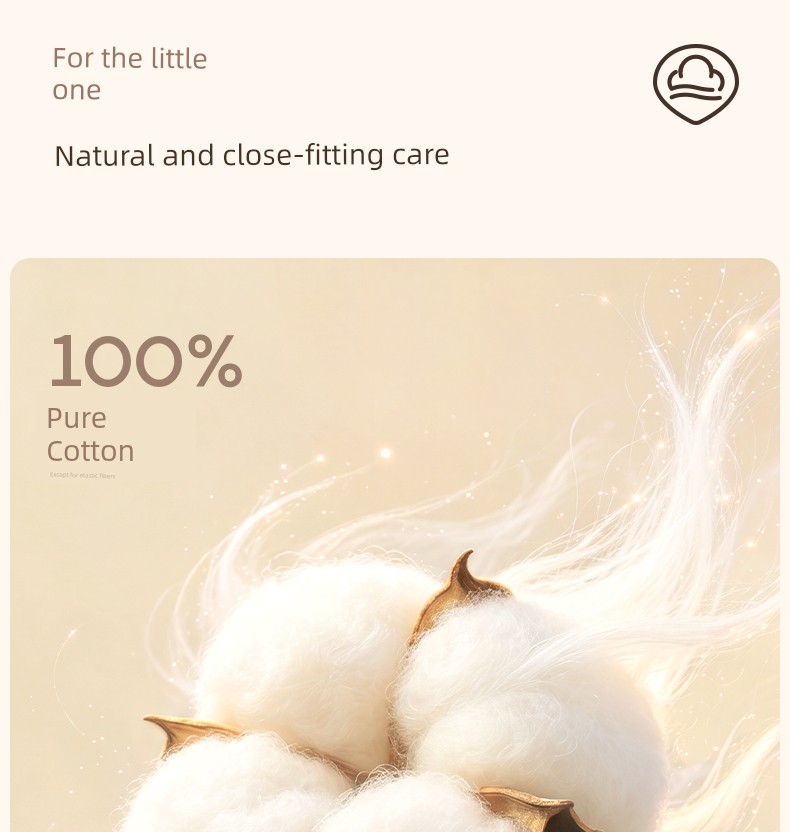 Pure Cotton Baby Not Clip Ass Girl Underwear — 7