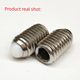 Stainless steel wave bead screws Plastic head spring plunger Ball head plunger Positioning beads M3M4M5M6M8M10