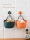 Kitchen onion, ginger and garlic storage basket small hanging basket storage rack bathroom hanging basket bathroom bedside hanging storage basket