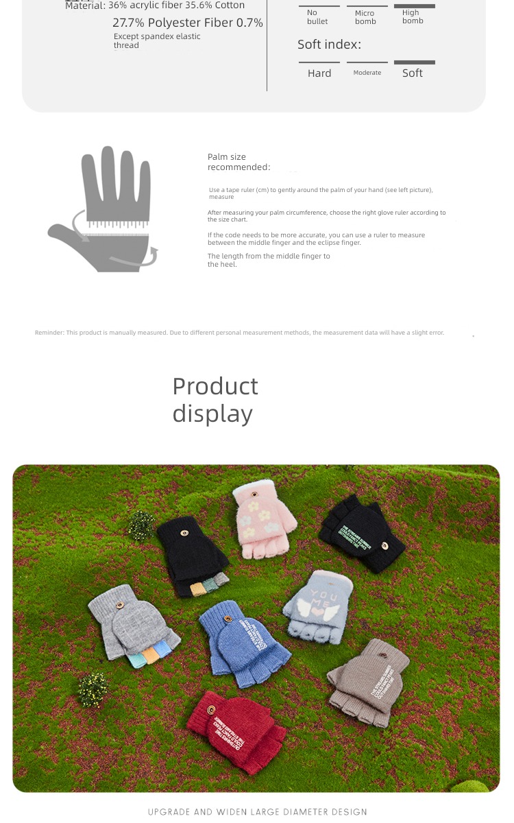 Bala printing fashion soft children glove