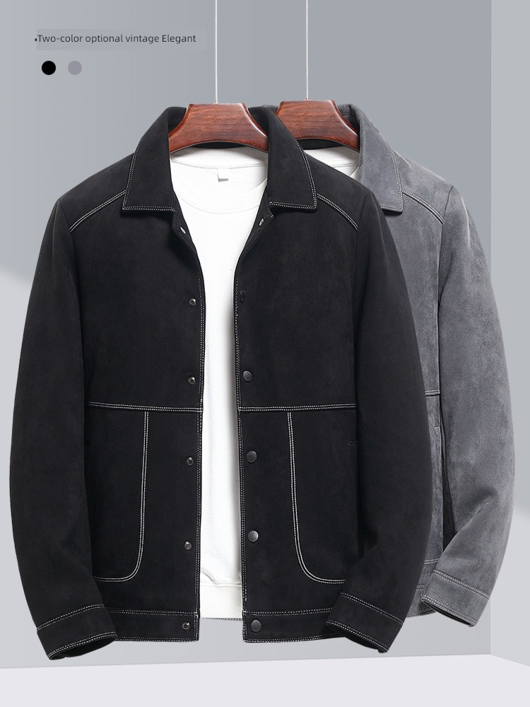 Romon Adding cotton Autumn and winter Lapel keep warm loose coat Jacket