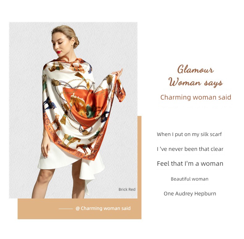 Qin Qu female mom Gift box Hangzhou Silkworm cheongsam Silk scarf