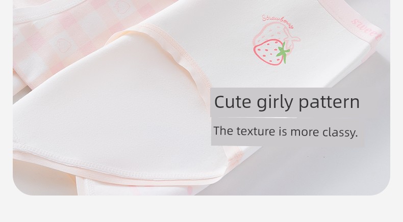Catman Girls' Pure Cotton Underwear for Girls in the Developmental Period, Kidsren's Category A, Middle and Older Kidsren, Students' Briefs, Junior High — 20