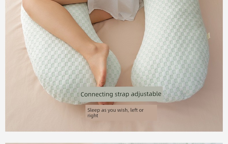 Mommytime Pregnancy Pillow Waist Support Pillow Belly Support Pregnant Women Sleeping Side Pillow Head Pillow U-Shaped Pregnant Women Supplies — 53