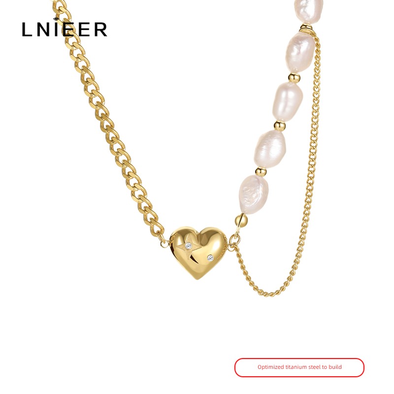 natural female summer necklace have cash less than that is registered in the accounts Baroque Pearl