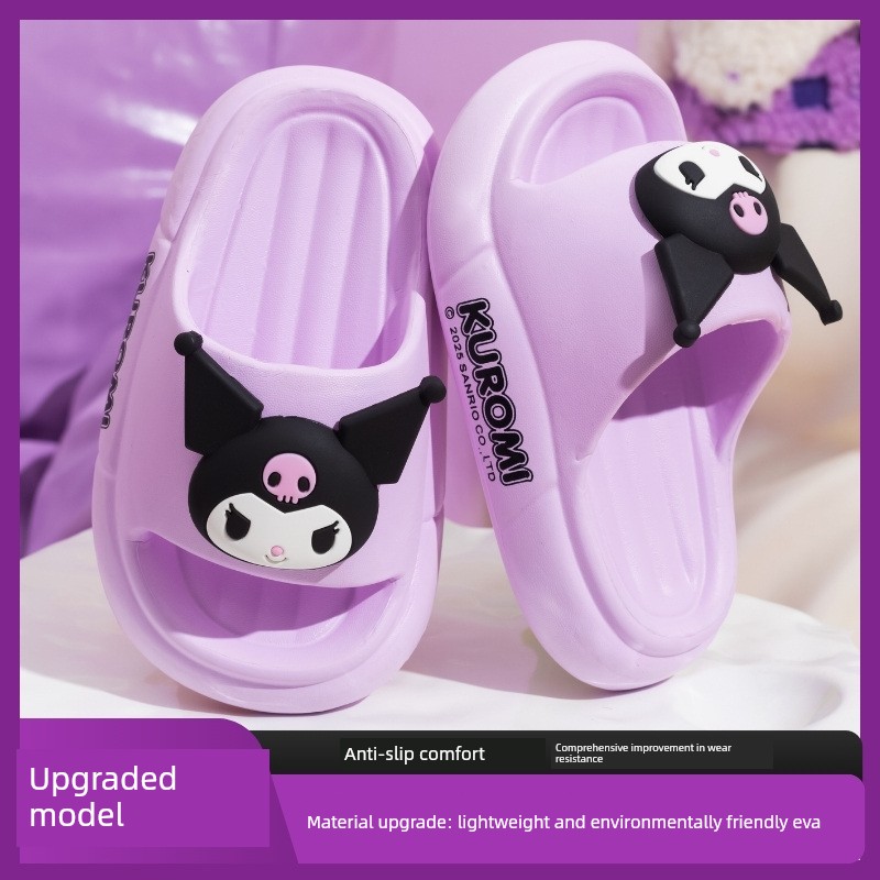 Sanrio Kidsren's Slippers 2026 Summer New Style Boys and Girls Baby Indoor Home Non-Slip Kidsren's Slippers — 1
