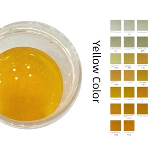 Yellow Series - Cloisonné Glaze DIY Handmade Gift for Friends, Filigree Enamel 80-120 Mesh Gold Wire Painting, Can Be F