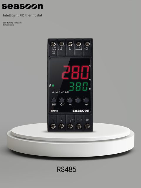 Rail-type thermostat temperature control instrument 4-20MA program digital display 485 temperature transmitter acquisition pid module