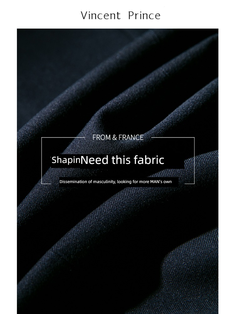double-breasted British style business affairs Self-cultivation groom man 's suit