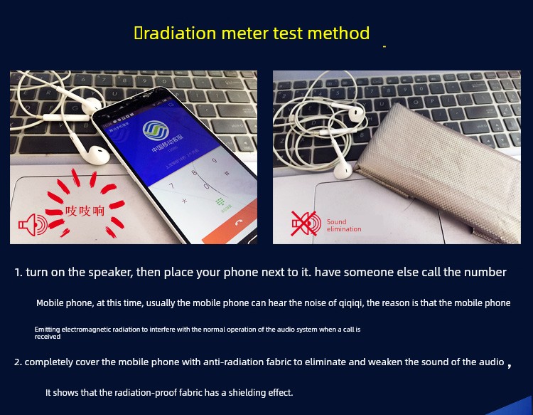 Anti-Radiation Shielding Cloth, Electromagnetic Shielding Material, Mobile Phone Signal Shielding Cloth, Conductive Fiber, Metal Rfid Anti-Interference — 17