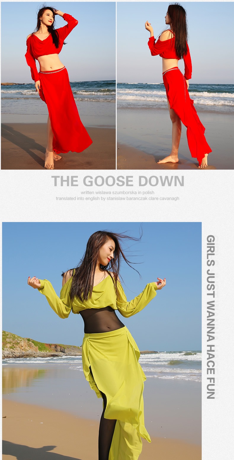 dancing girl suit sexy camisole skirt summer Belly Dance