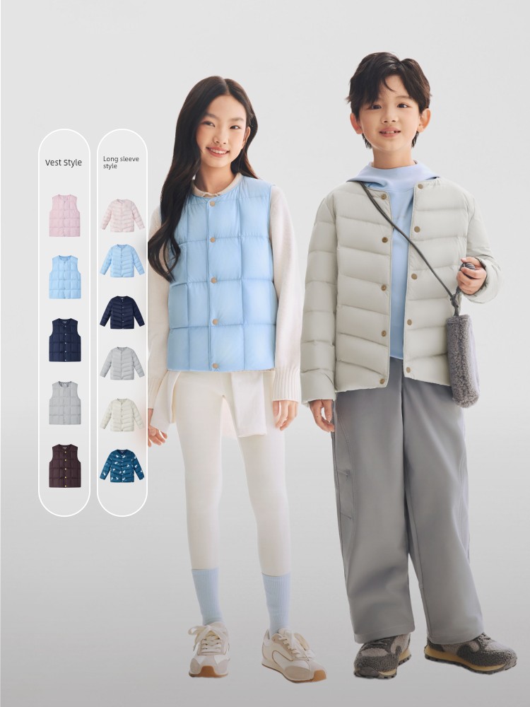 Bosideng Children's Lightweight down Vest/Down Jacket