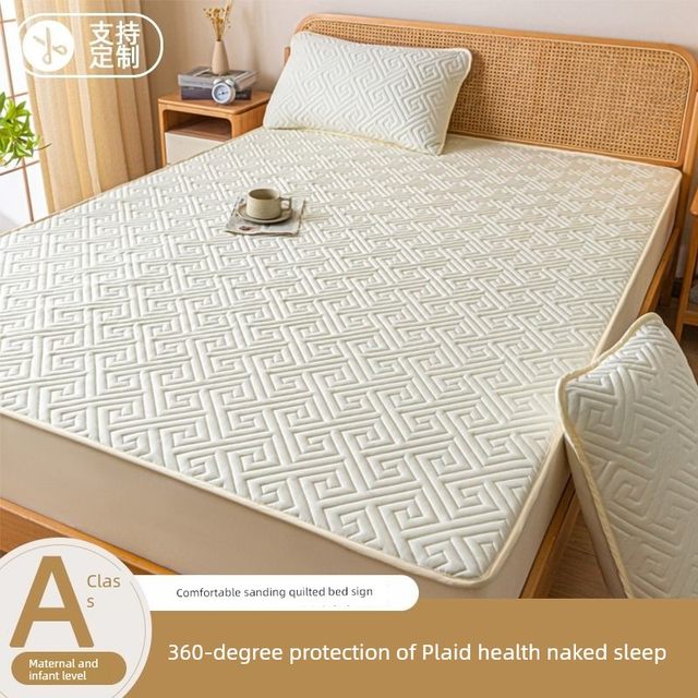 Class A mother and baby grade cotton mattress protective cover waterproof wet cover bed cover sheet full dust cover