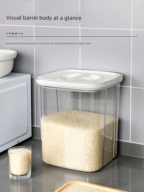 Clearance and load rice buckets for household insect-proof and moisture-proof sealed rice jar rice box rice noodles storage container rice storage box