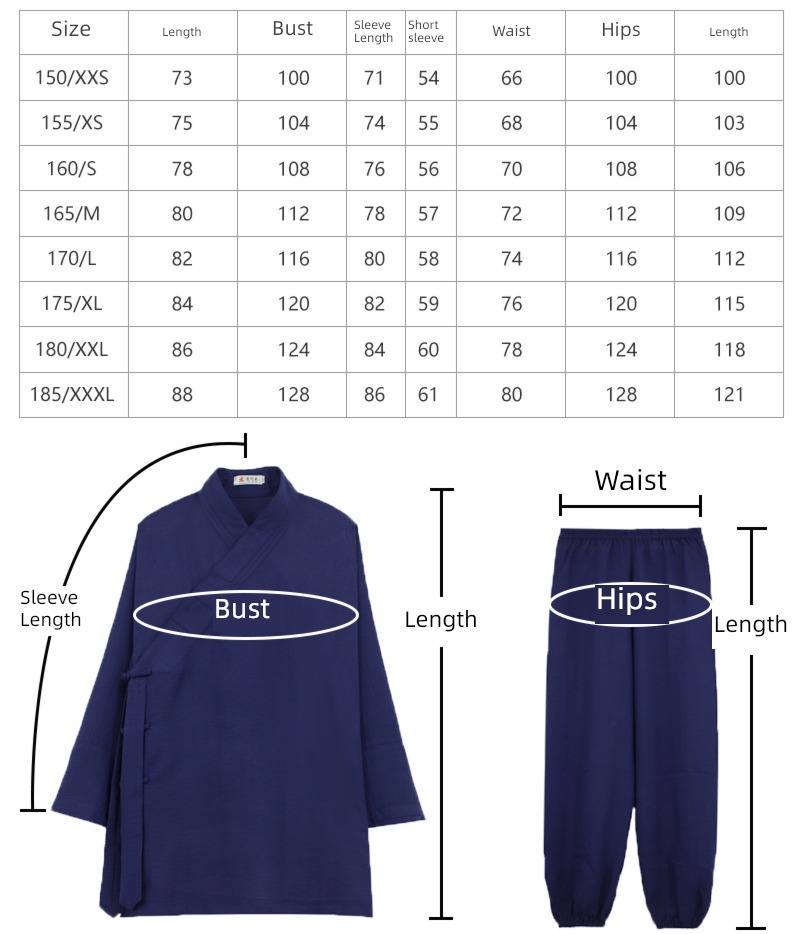 Wudang summer Sanqing Elegant meditation  Residence clothes Taoist Robe