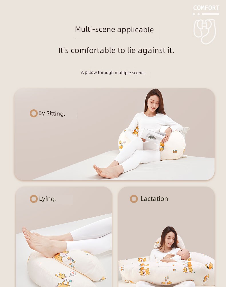Sleeping Pillow Belly Support Handy Gadget Special Waist Support for Pregnancy — 15