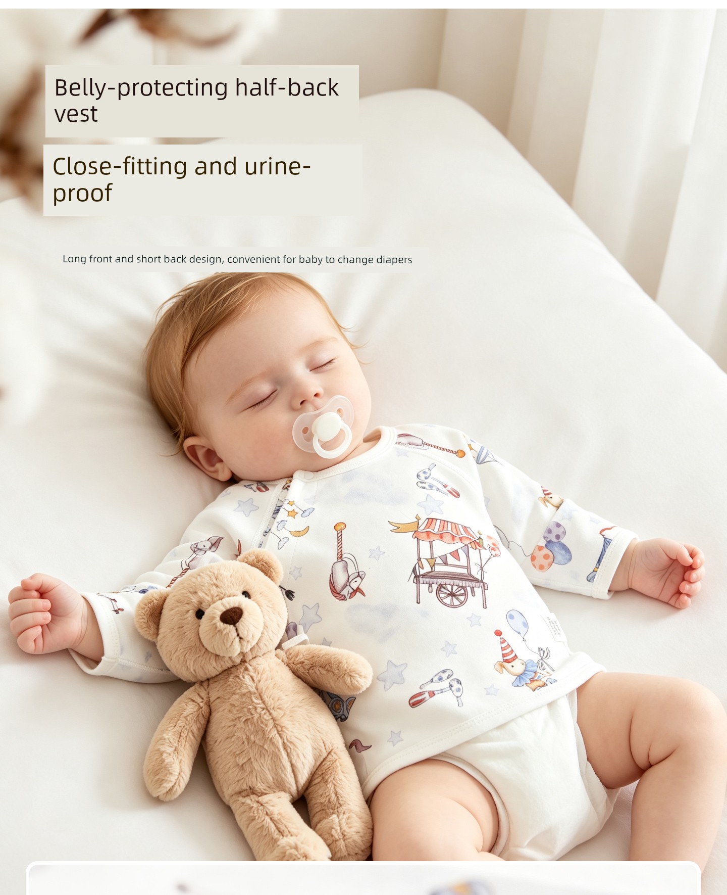 Maternity Bag, Complete Set of Newborn Baby A-Class Pure Cotton Clothes, Essential Newborn Supplies for Hospital Admission in October — 16