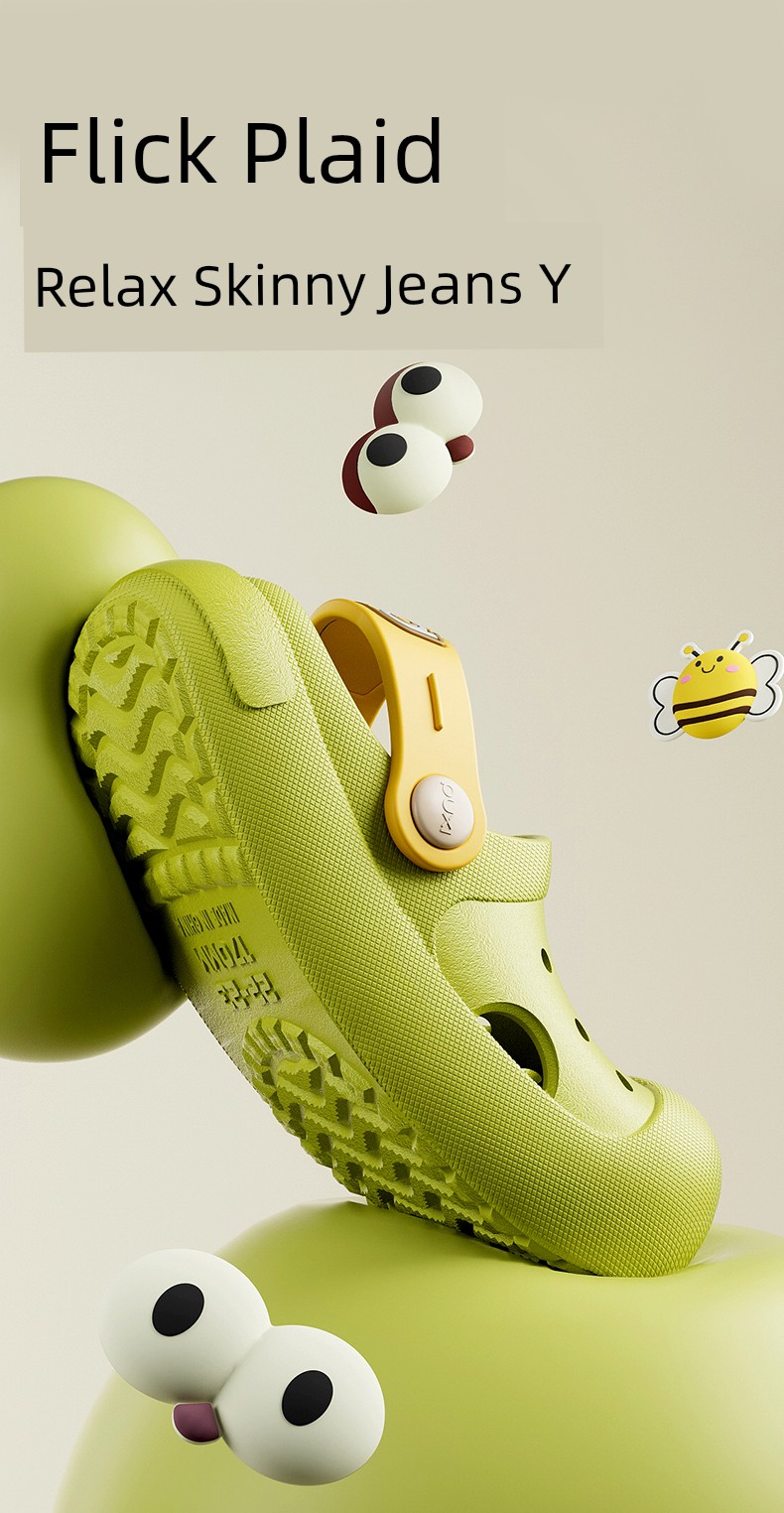 Puxi 2026 Clogs for Children, Boys and Girls, Summer Thick-Soled Height-Increasing Slippers with a Soft, Non-Slip Feel, Suitable for Outdoor and Beach Wear — 11