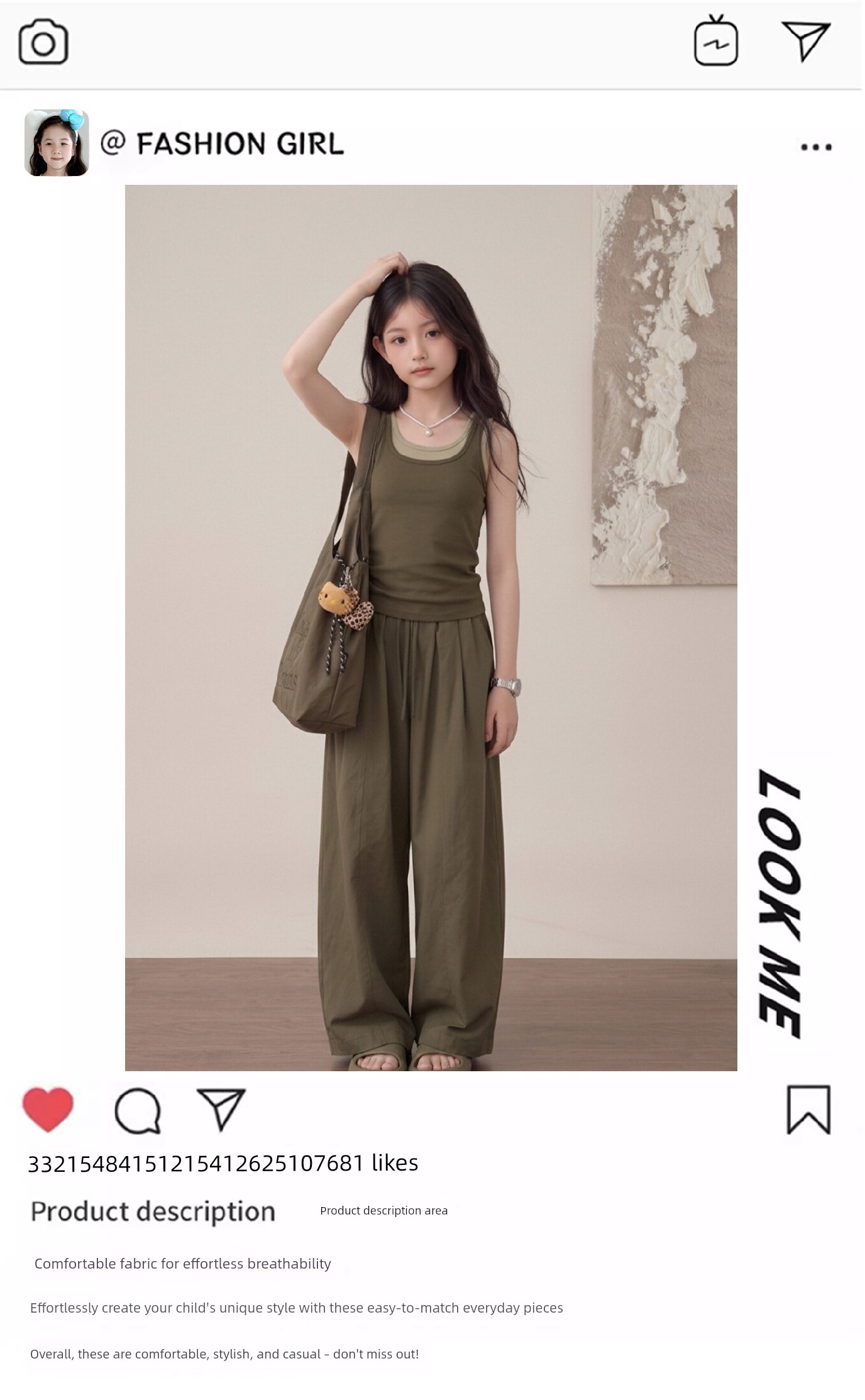 Children's Clothing for Girls, 12-Year-Old Kids' Outfit, Fashionable and Stylish Pants, 2026 New Summer Thin Style — 3