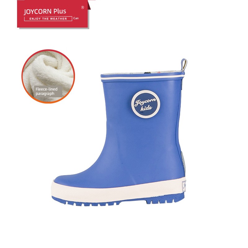 Joycorn plus Rain Boots Baby Rain Boots Waterproof Boys' and Girls' Rubber Shoes Children's Non-Slip Water Shoes Outdoor — 7
