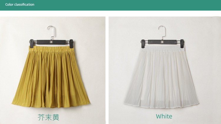 Chiffon Fat mm Big size Pleat Light proof UltraShort  Culotte