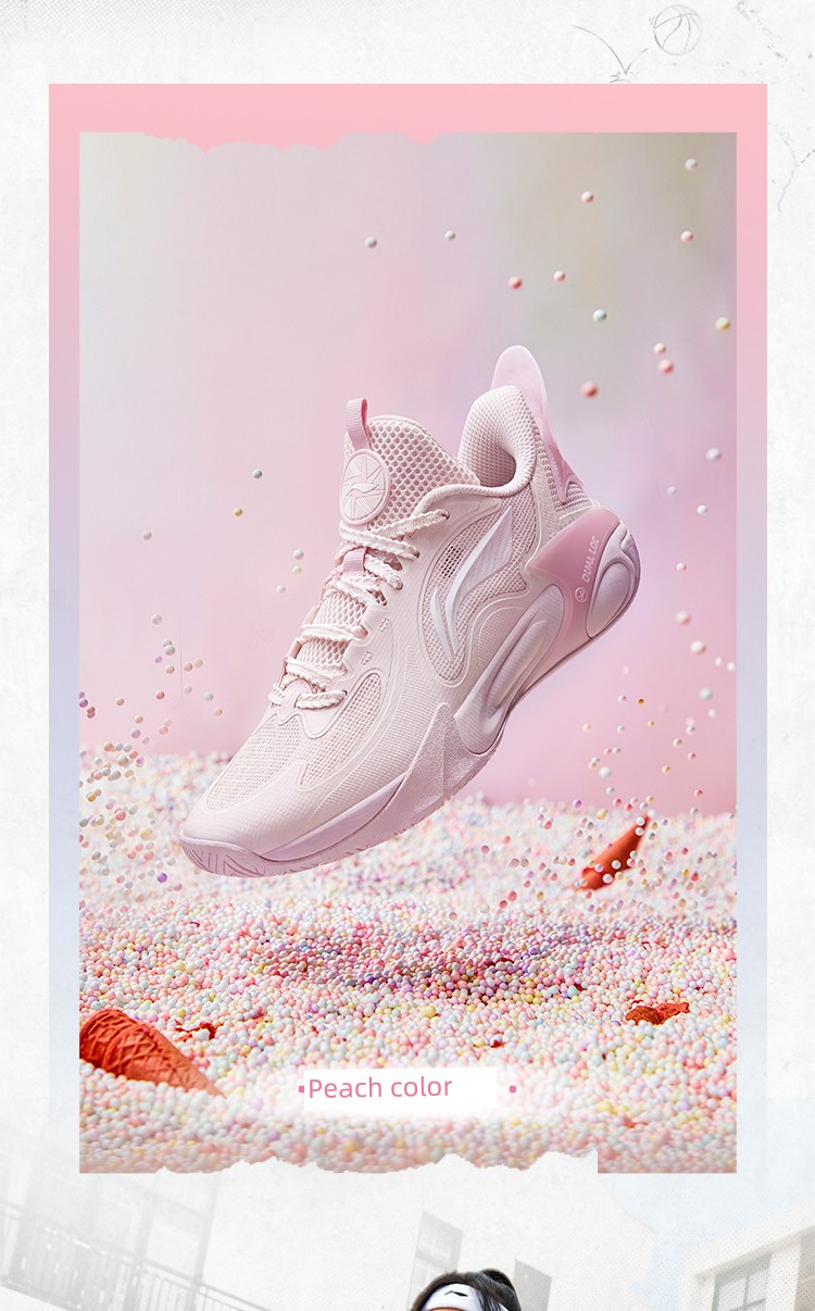 Li Ning Children's Wind Shadow 2.0 V4 Professional Basketball Training Shoes Girls' Shoes 2026 New Model Boys' Youth Sports Shoes — 8