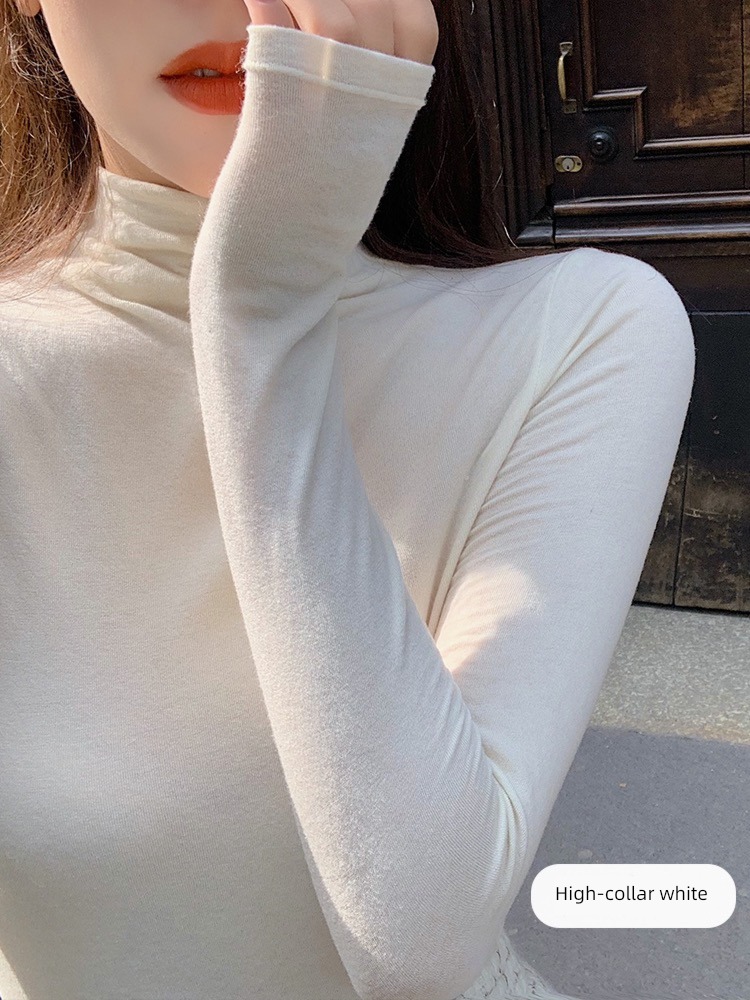 Autumn and winter Inner lap Self-cultivation Long sleeve T-shirt Sanding Undershirt
