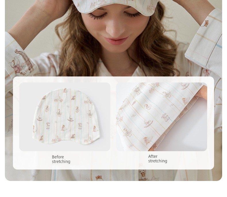 Happy Bear Maternity Hat Autumn/Winter Style for Pregnant and Postpartum Women, Large Head Circumference, Windproof Head Protection, Pure Cotton Sleep — 18