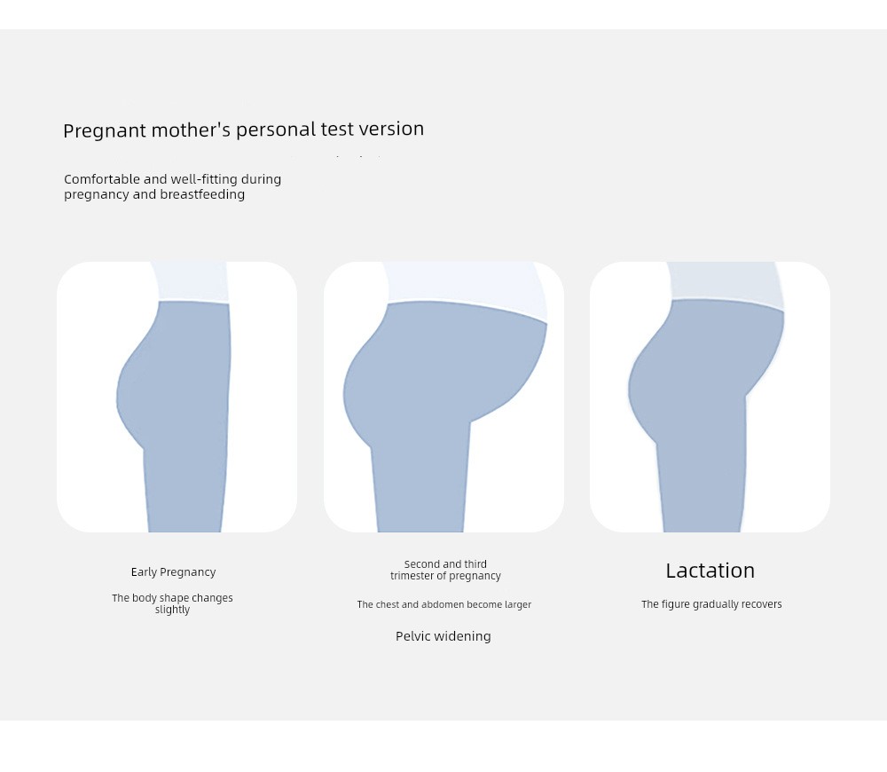 All-Cotton Pure Cotton Cloud Cotton Detachable Chest Pad Postpartum Maternity Wear 2026 Summer Maternity Clothing for Postpartum and Waiting-To-Deliver — 8