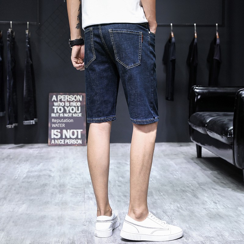 Chaopai summer Thin money 5 points Korean version Denim shorts