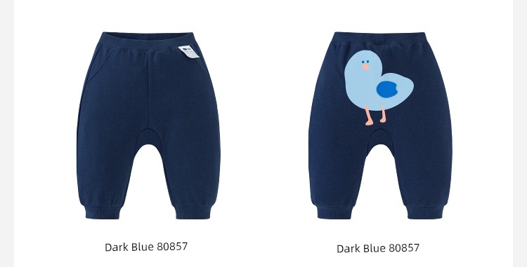 [Butt Pants] Mini Balabala Baby Pants for Boys and Girls 2026 Autumn/Winter Fleece-Lined Cute Infant Pp Pants — 30