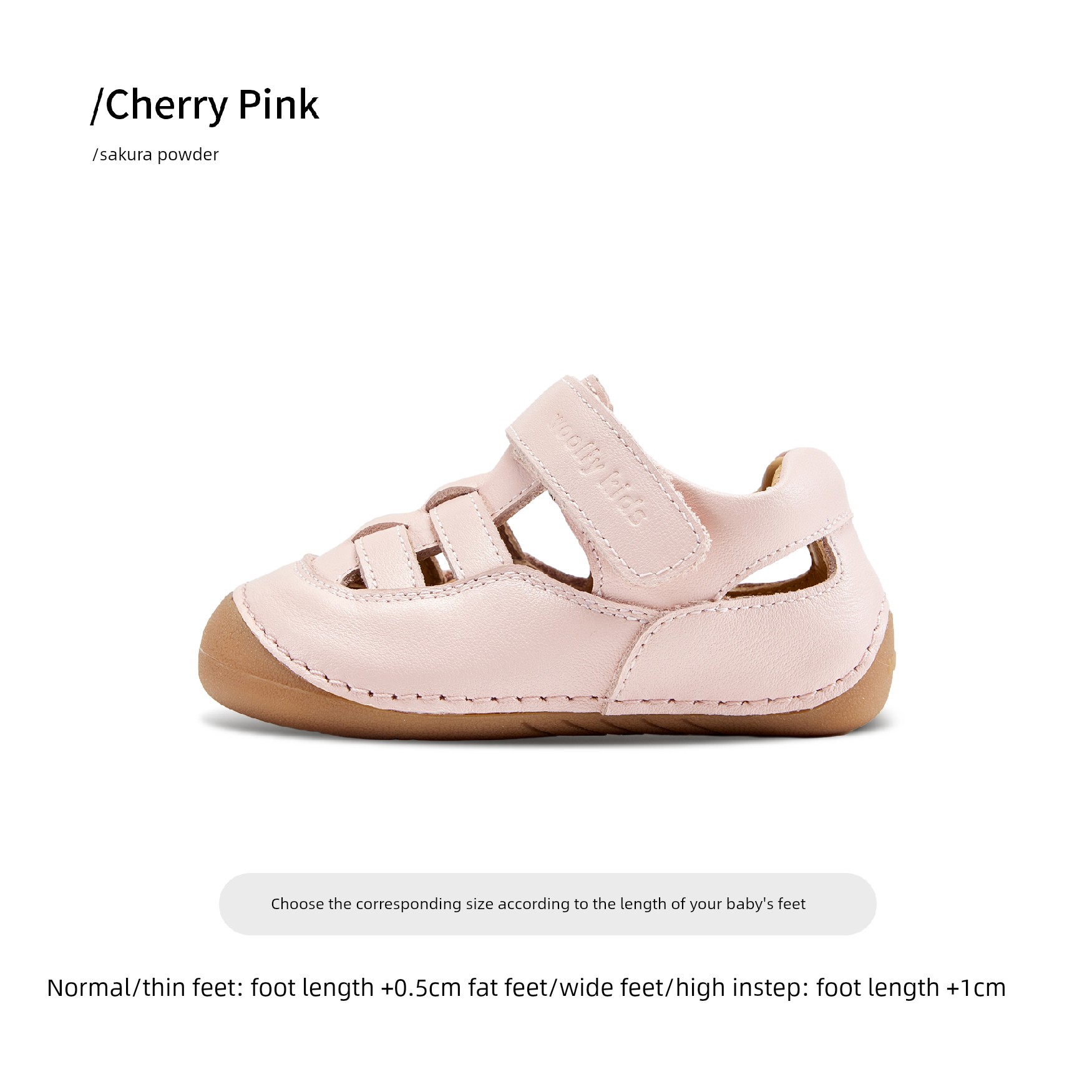 Woollykids Australian Mini Corey Leather Sandals for Infants and Toddlers with Velcro Soft Sole Walking Shoes — 3