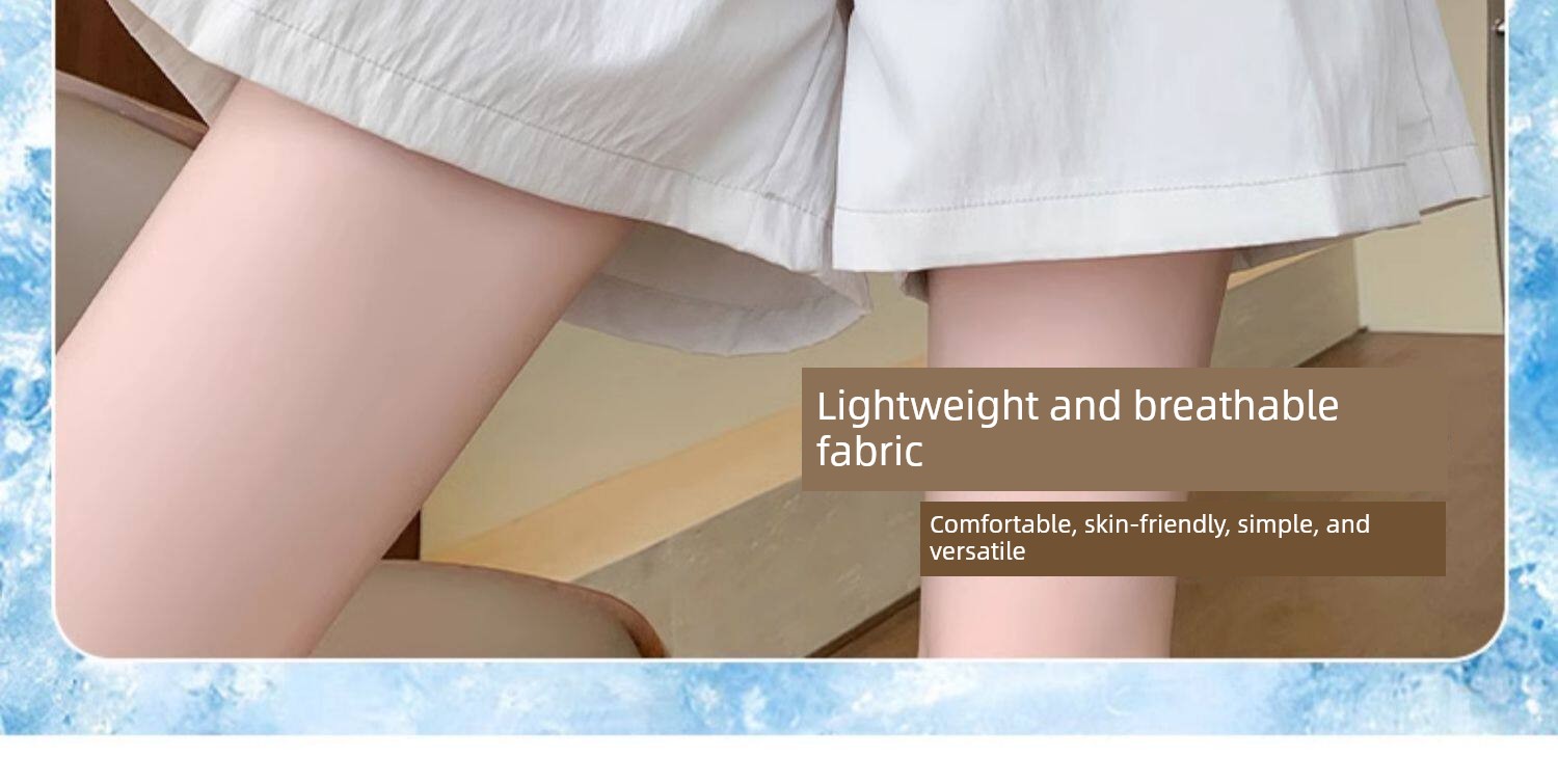 Maternity Shorts for Summer, Thin and Large Size, with Belly Support, Suitable for Pregnant Women, Yamamoto Style, Summer Wear Pants — 4