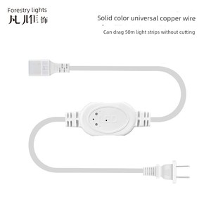 LED Light Strip Accessories Three-Color Colorful Color Changing RGB Patch 5730/2835 Soft Light Strip Transformer 220V Pl