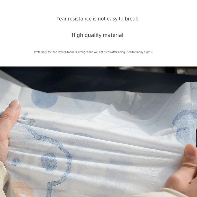 Hotel disposable bed sheets, quilt covers, pillowcases, four-piece sets, travel, trip, trip, thickened bedding, dirty, portable
