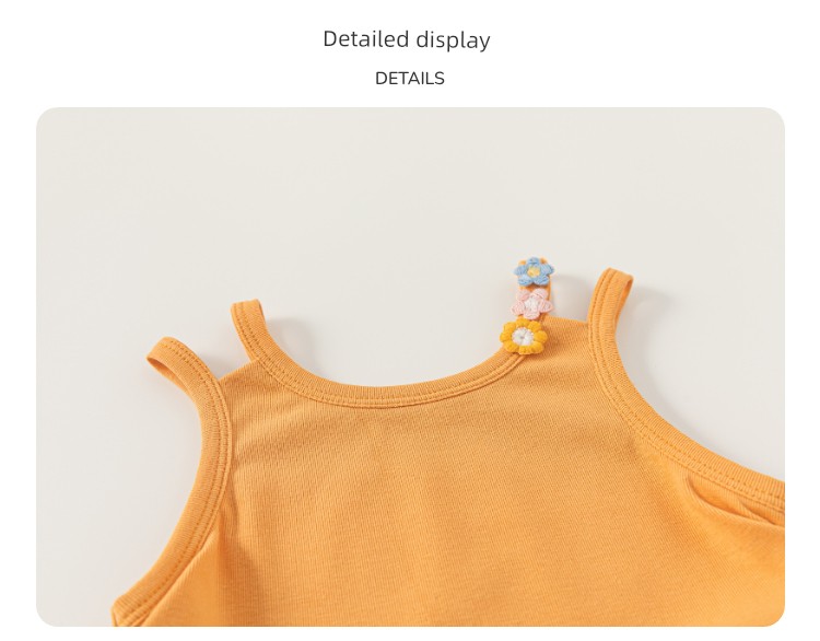 Girls' Summer Outfits, Beautiful Clothes for Baby Girls, Children's Summer Wear, Stylish Dopamine Outfits for Summer, Fashionable Children's Clothing — 41