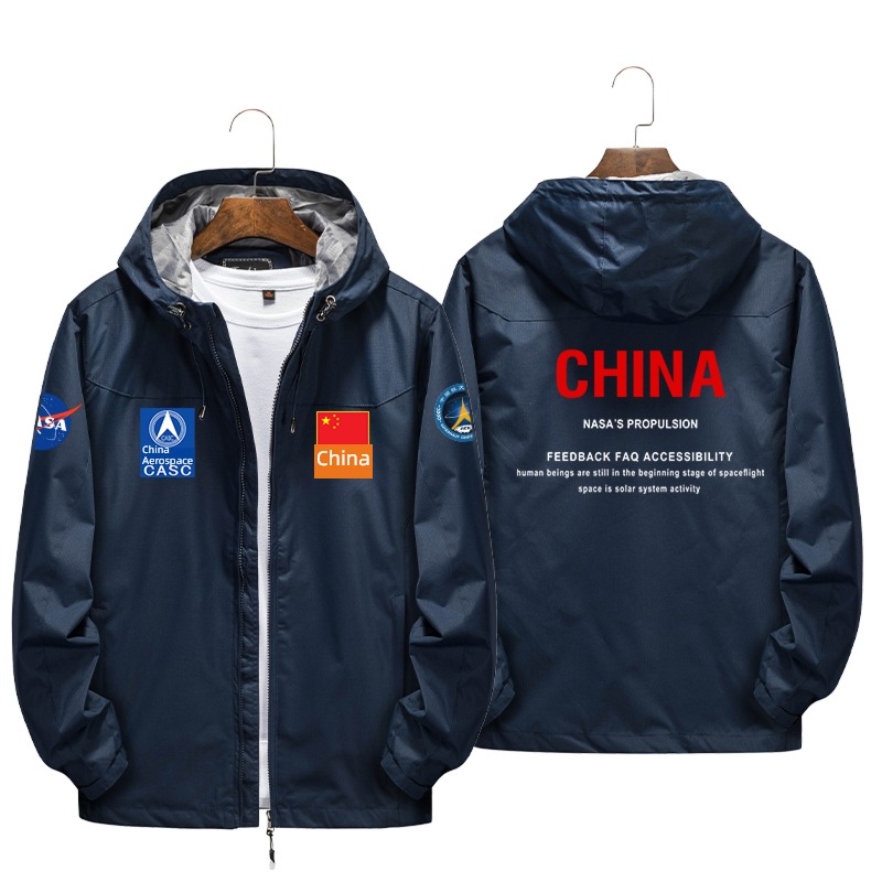 nasa Space Agency coverall customized Jacket loose coat