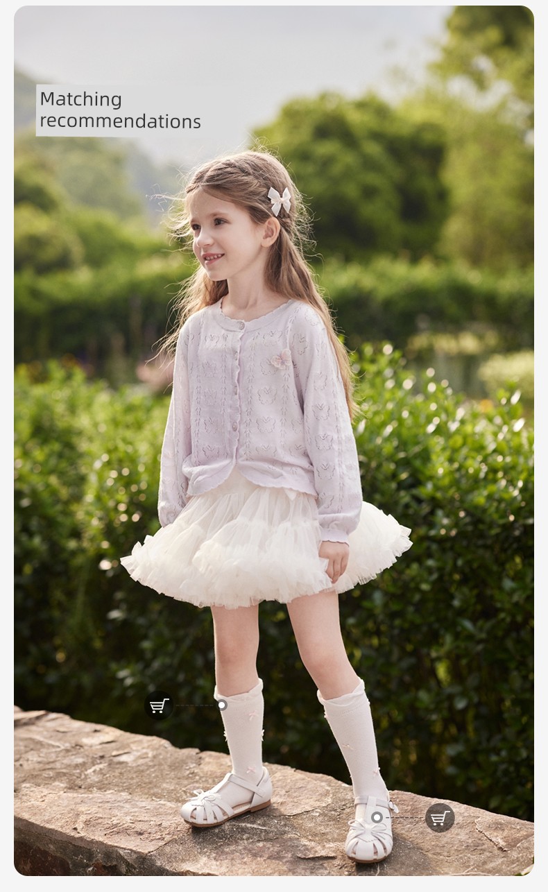 David Bella Girls' Tutu Skirt Summer New Style Kidsren's Pink Princess Skirt Baby Puffy Skirt — 10