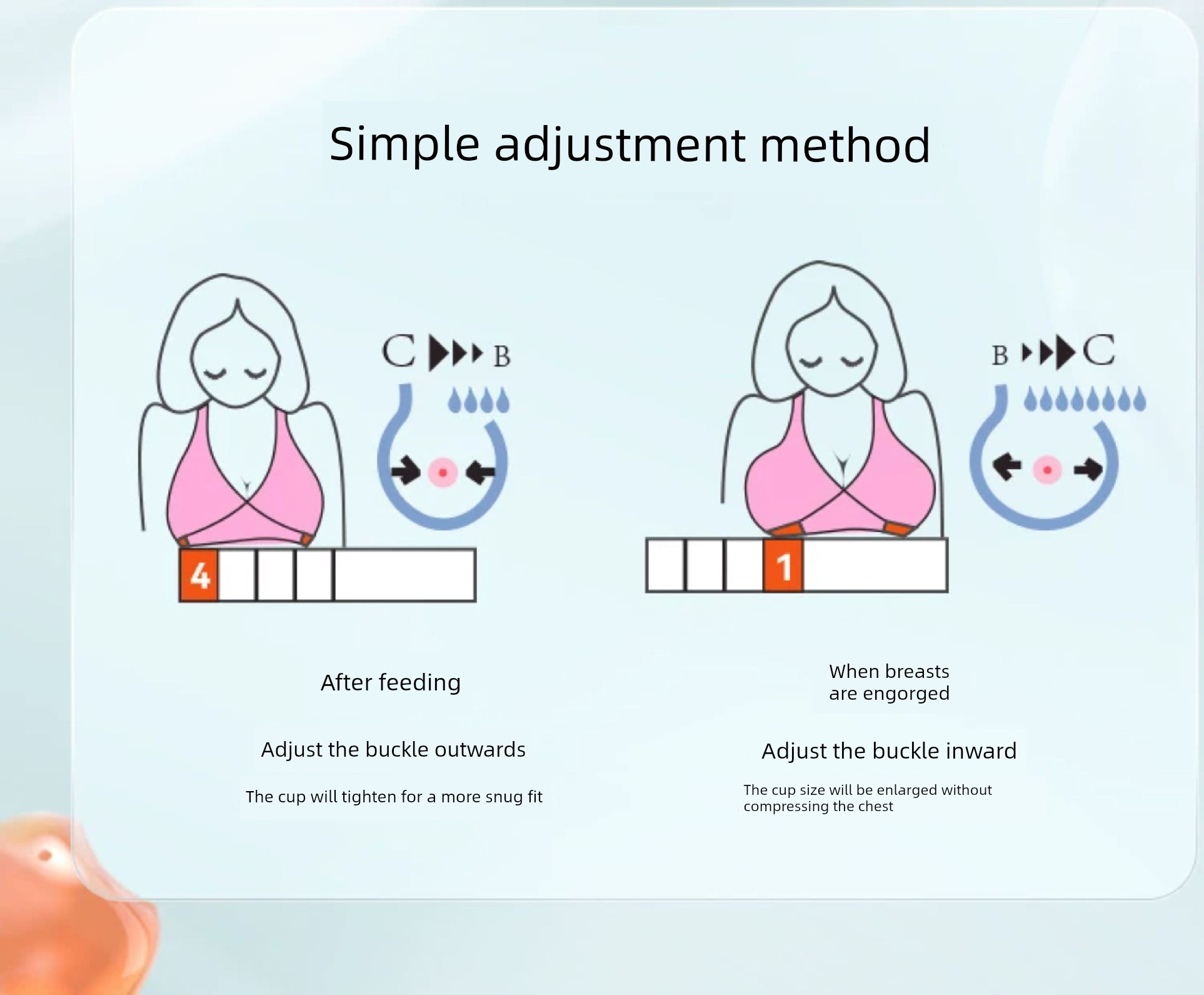 Magic Xi Breastfeeding Anti-SAG Push up Postpartum Bra Pregnant Women — 10